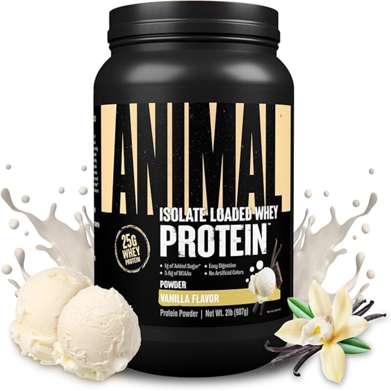 Universal Nutrition Animal Whey Protein 5lbs - Vanilla