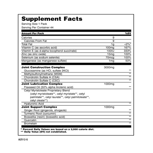 Universal Support Nutrition & Workout Support Animal Flex 44 PACK Price in Dubai