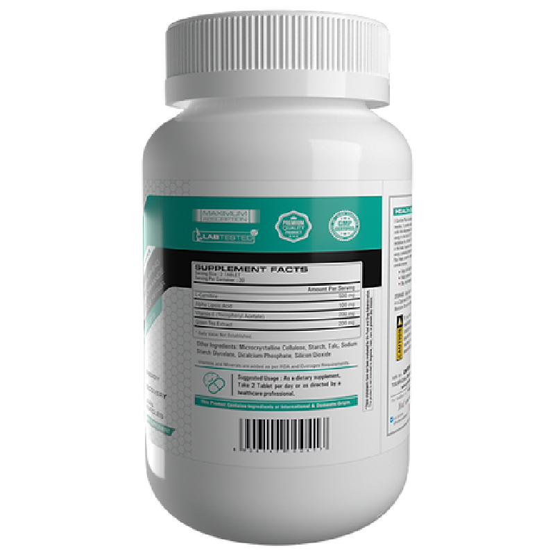 Universe Biotech L-Carnitine Plus 120 Tabs Best Price in UAE