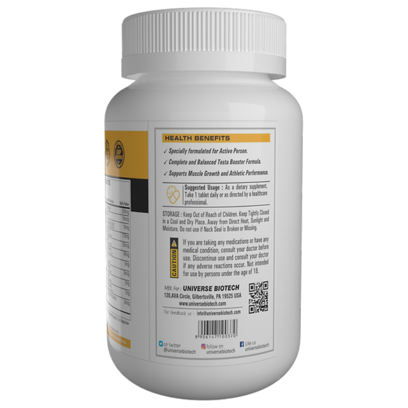 Universe Biotech Testofuel 60 Tabs Best Price in UAE