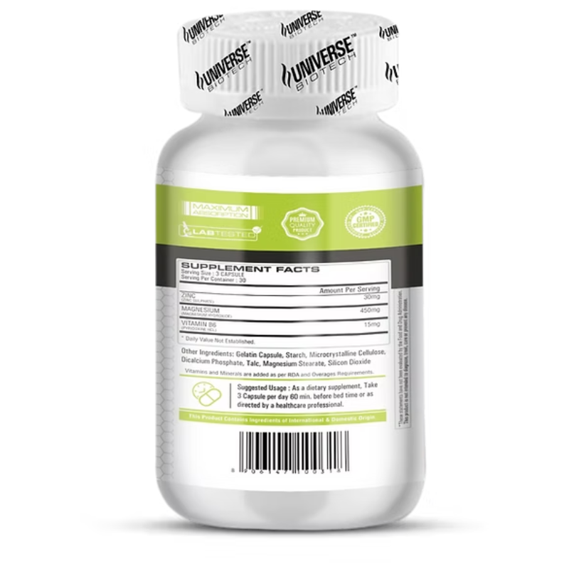 Universe Biotech ZMA 90 Caps Best Price in UAE