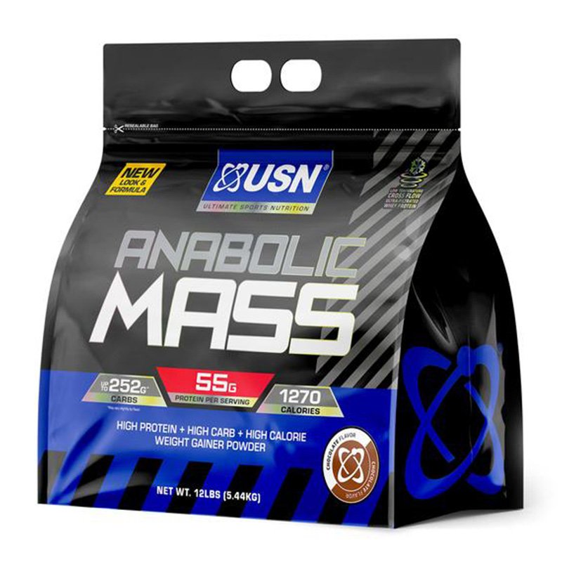 USN Anabolic Mass Gainer 12lb Chocolate