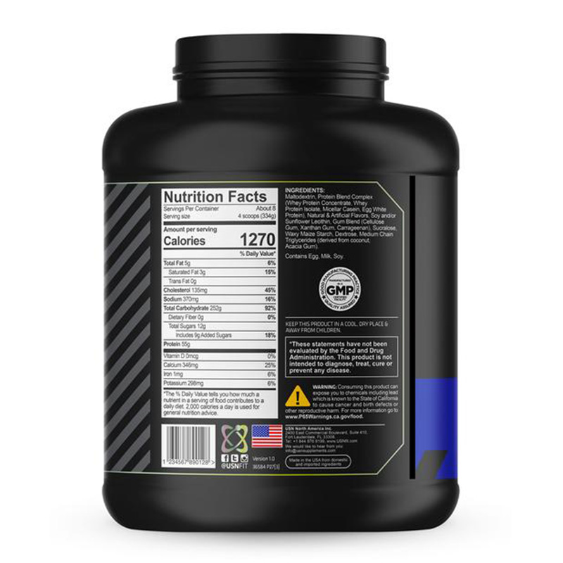 USN Anabolic Mass Gainer 6lb Vanilla Best Price in Dubai