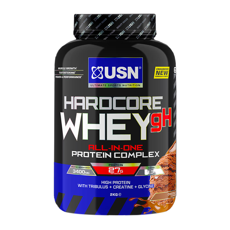 USN Hardcore Whey 2 Kg - Dutch Chocolate