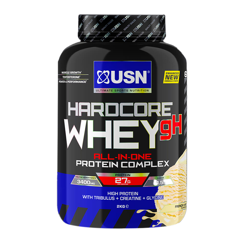 USN Hardcore Whey 2 Kg - Vanilla
