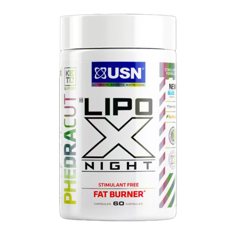 USN Phedra Cut Lipo X Night 60 Capsules