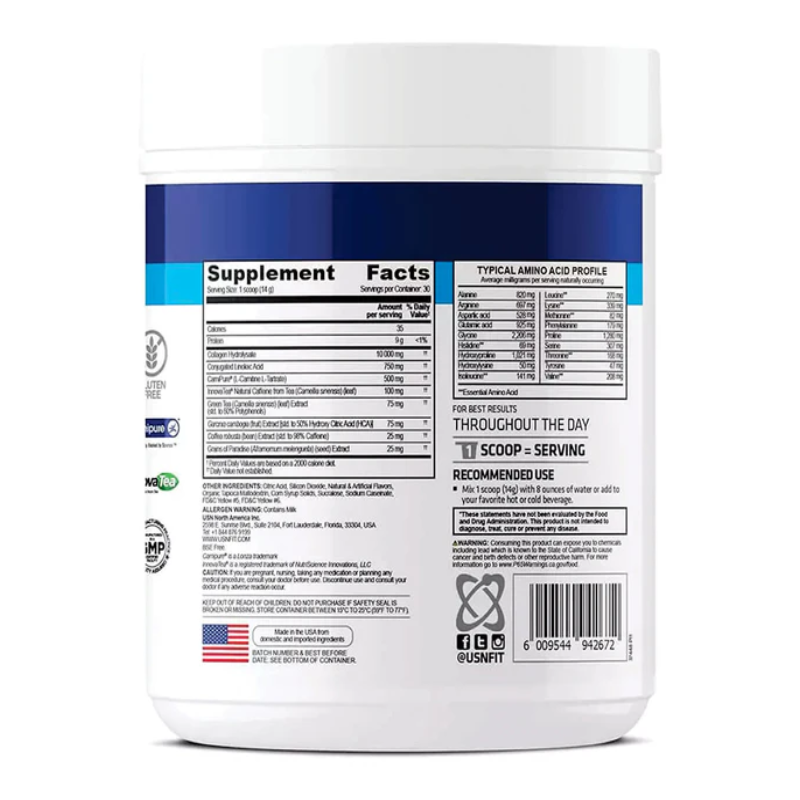 USN Weight Loss Collagen 420 G - Mixed Berry Best Price in Dubai