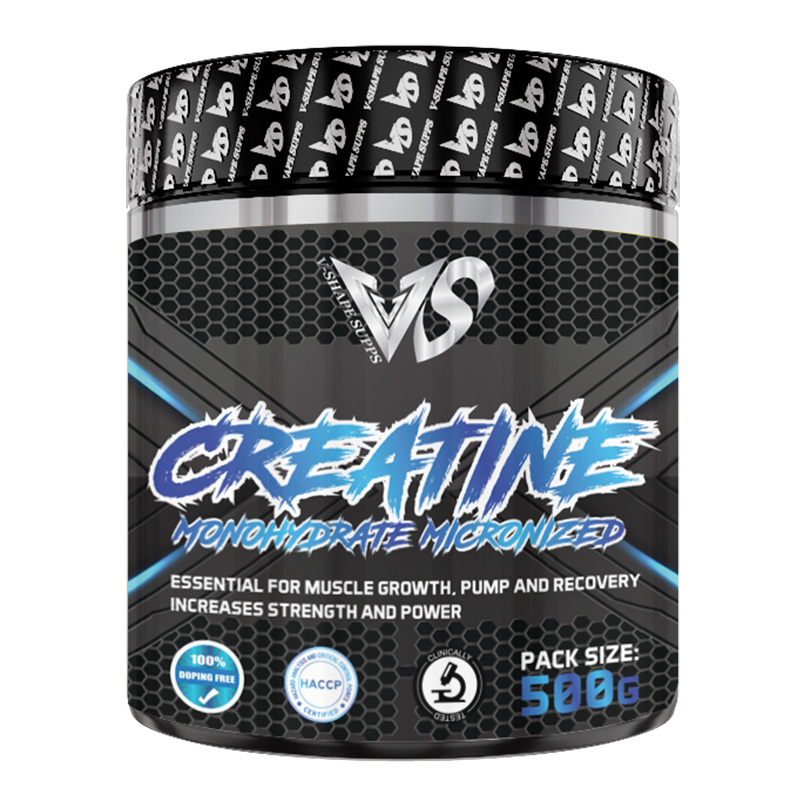 V-Shape Supps Creatine Flavored - Unflavored 300g