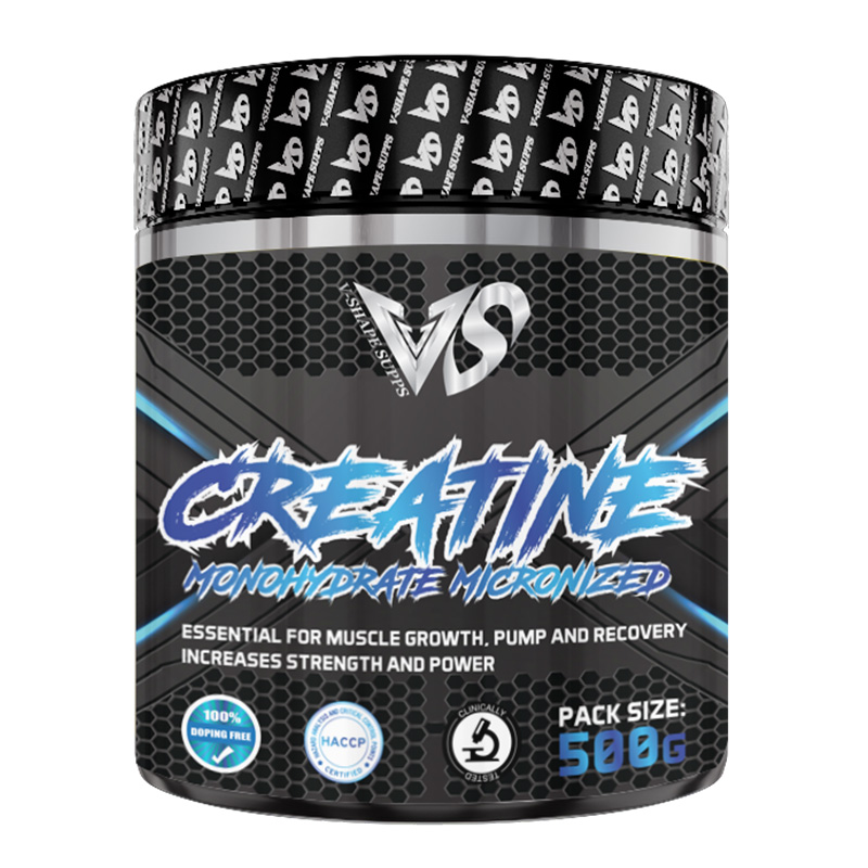 V-Shape Supps Creatine Flavored - Unflavored 500g