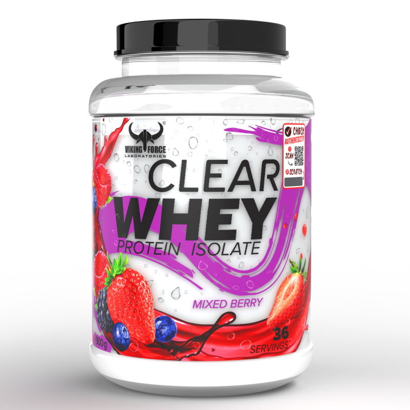 Viking Force Clear Whey Protein Isolate 900 G - Berry Mix