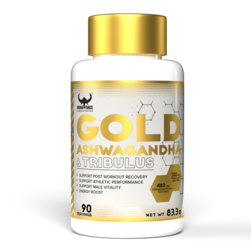 Viking Force Gold Ashwangandha & Tribulus 90 Capsules