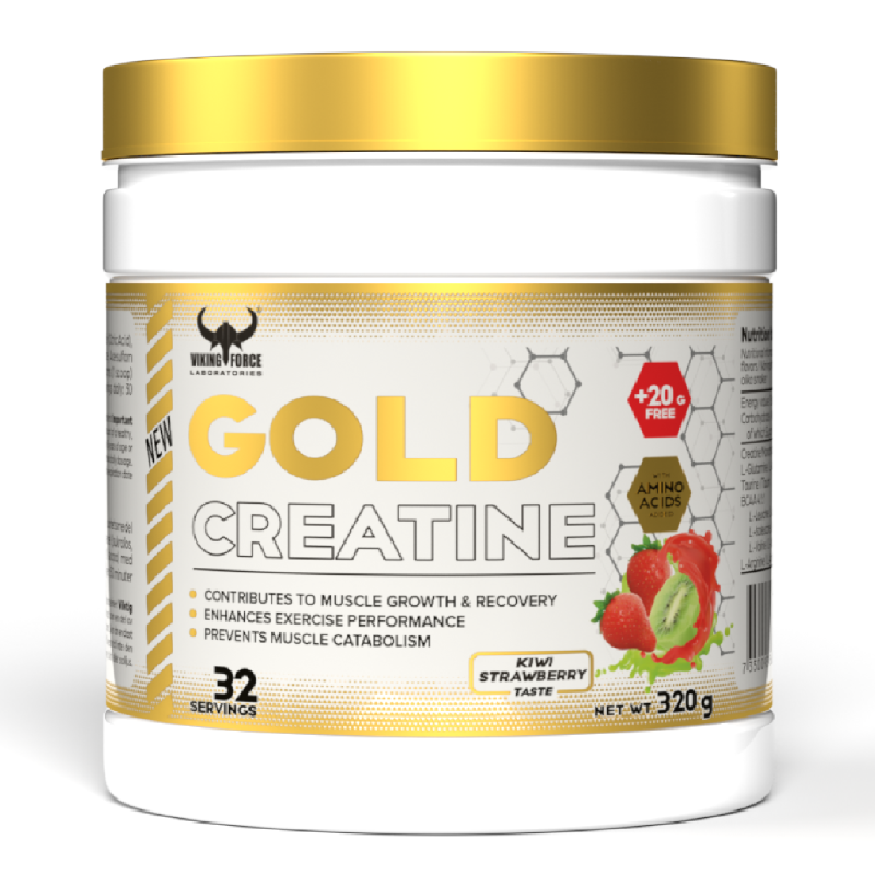 Viking Force Gold Creatine 320 G - Raspberry Best Price in UAE