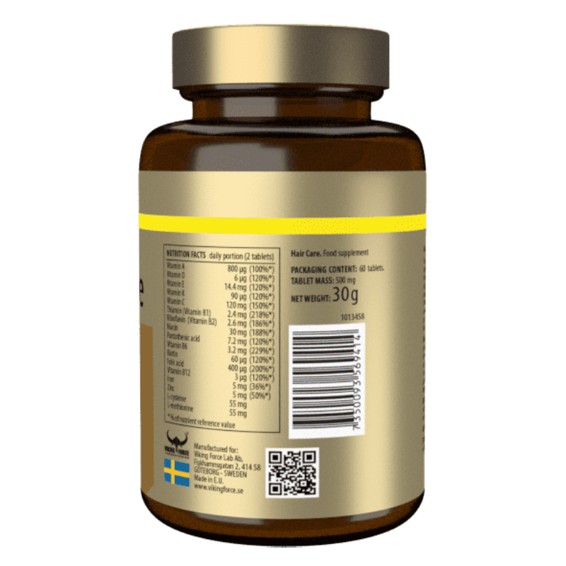 Viking Force Hair Care 60 Tablets Best Price in Dubai