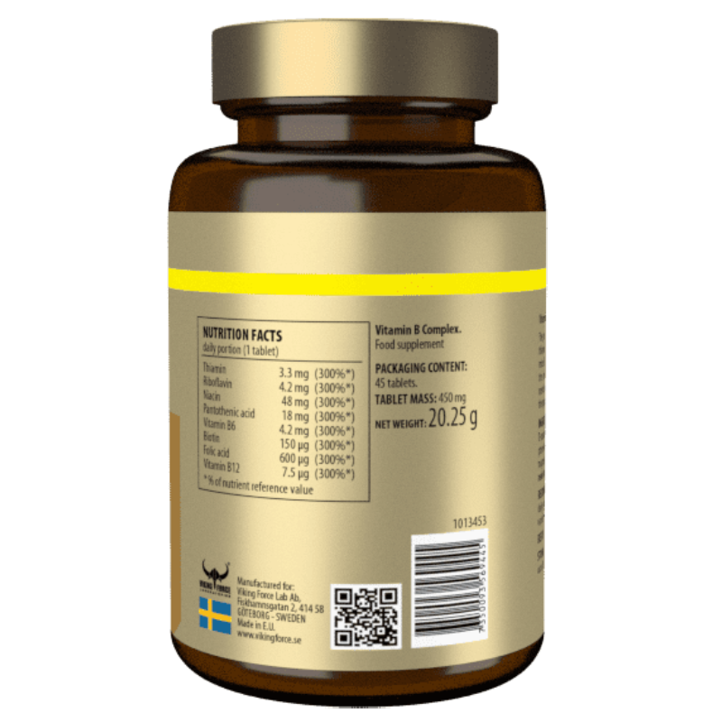 Viking Force Vitamin B Complex 45 Tablets Best Price in Dubai