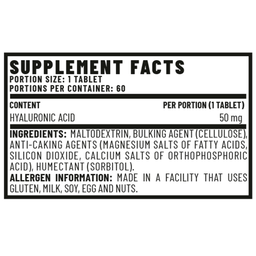 Vitacorp Femina Hyaluronic Acid 60Tabs Best Price in Dubai