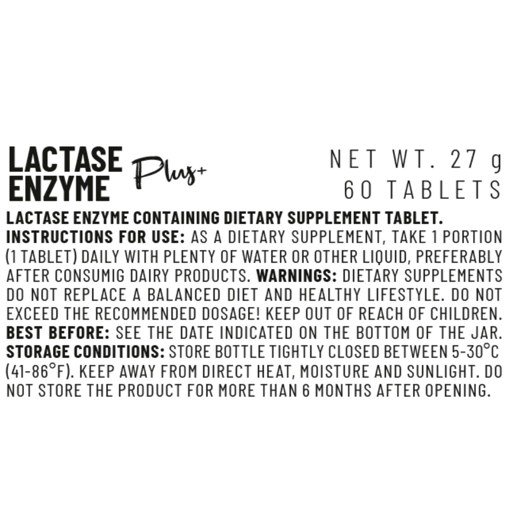 Vitacorp Plus Lactase Enzyme 60Tabs Best Price in Abu Dhabi