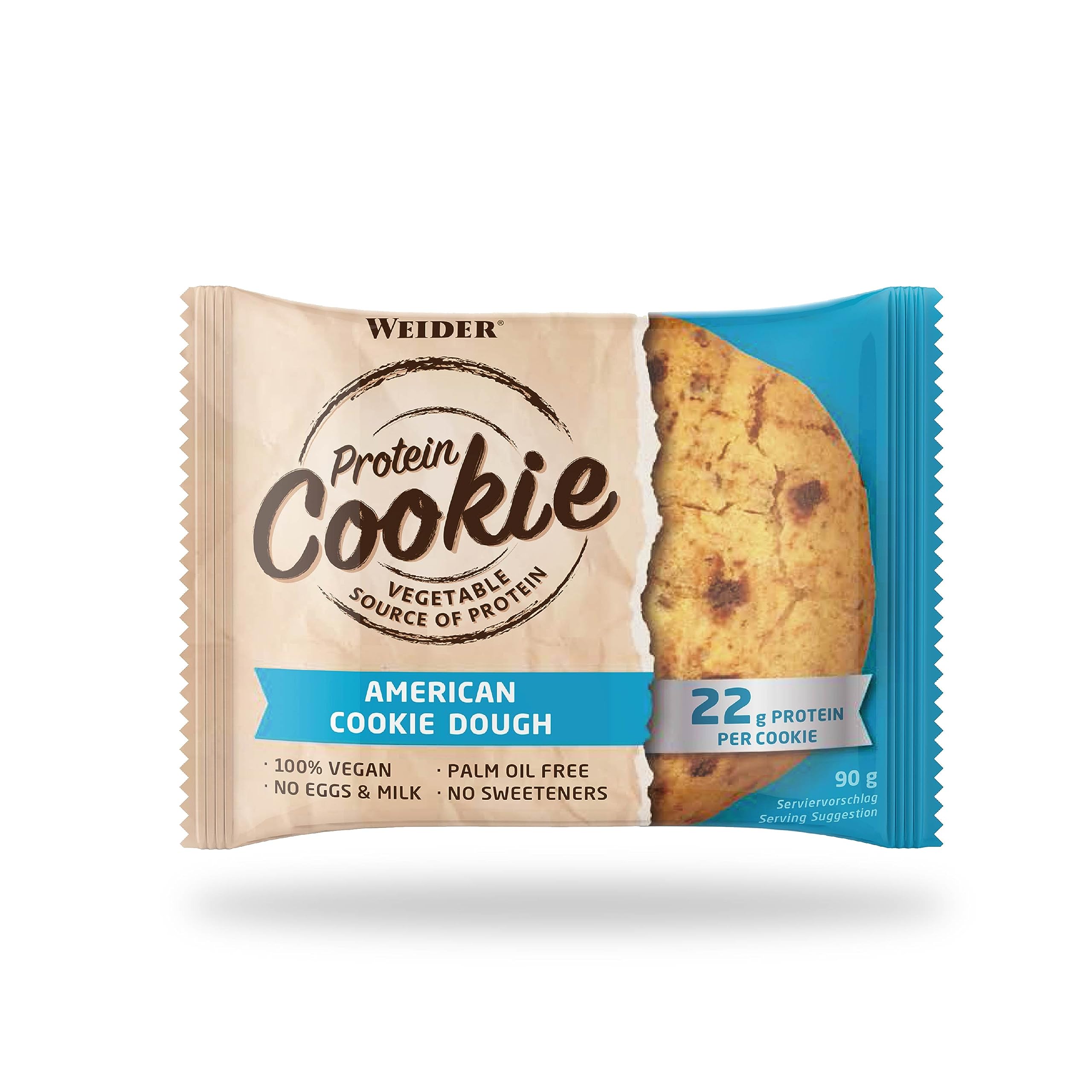 Weider Protein Cookie 90 G 12 Pcs in Box - American Cookie Dough Best Price in Dubai