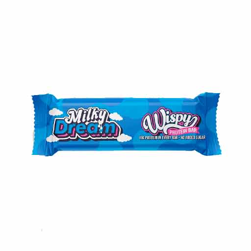 Wispy Protein Bar 18 G 10 Pcs in Box - Milky Dream