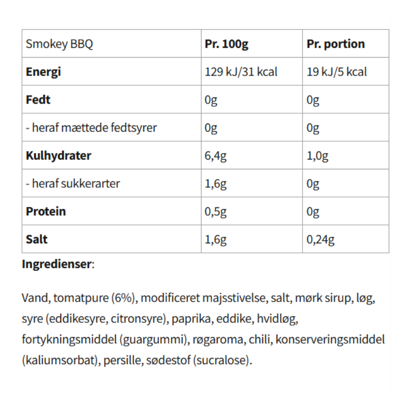 Wispy Zero Sauce 430 G  24 Pcs in Box - Smokey BBQ Best Price in Dubai