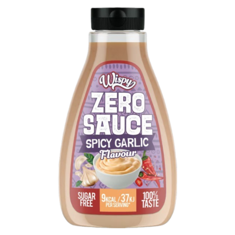 Wispy Zero Sauce 430 G - Spicy Garlic
