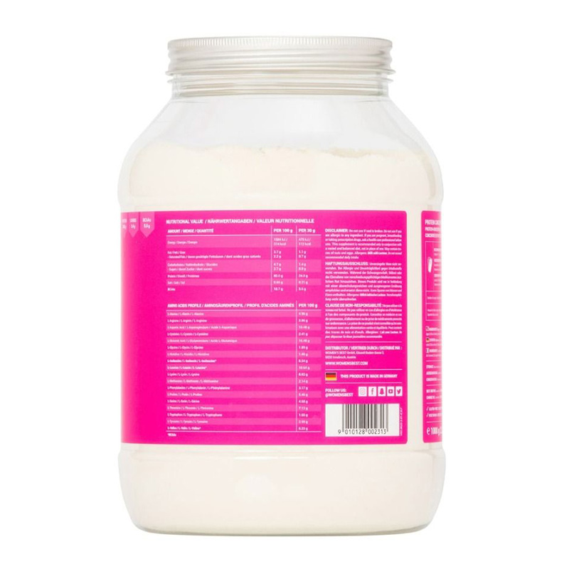Womens Best Fit Whey Protein Vanilla 1000 g Best Price in Dubai