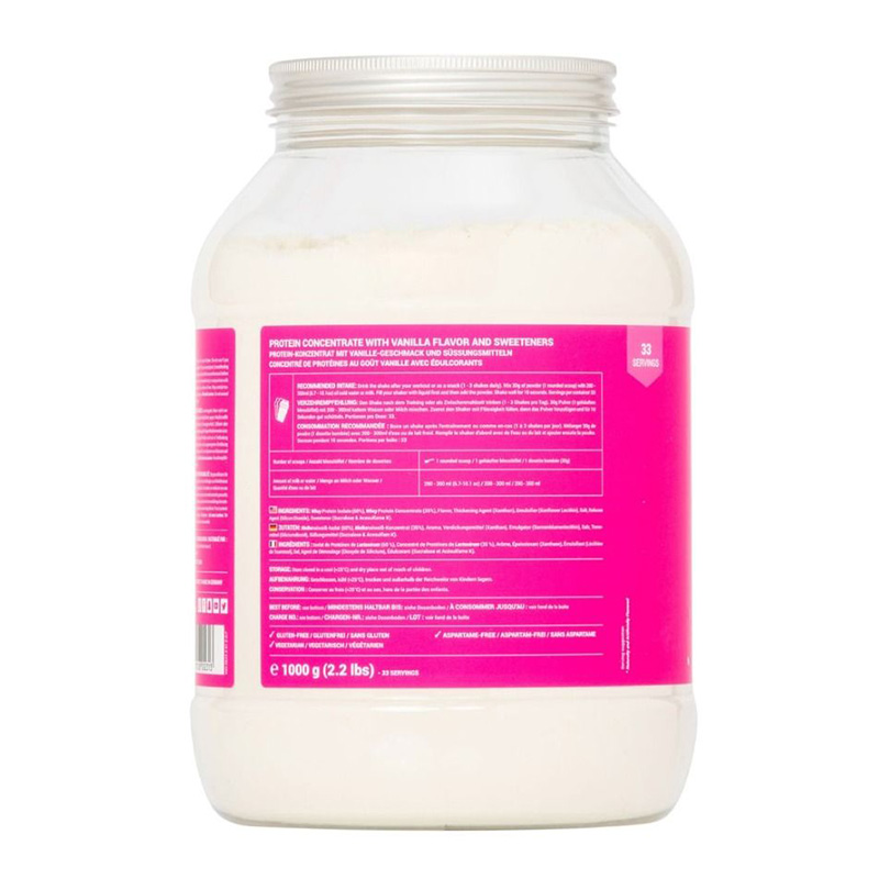 Womens Best Fit Whey Protein Vanilla 1000 g Best Price in Abudhabi