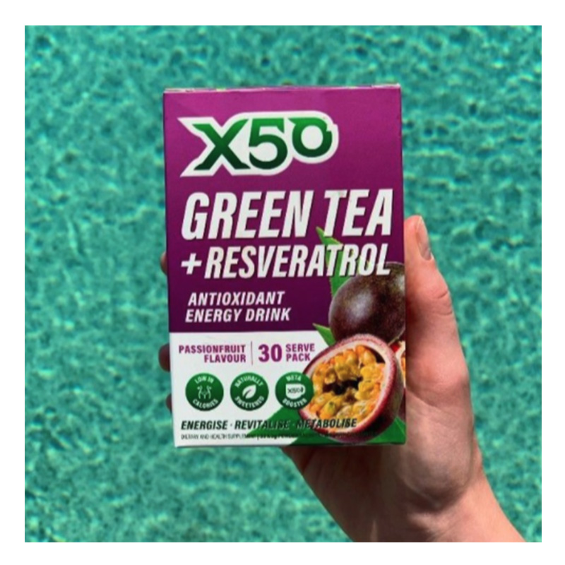 X50 Green Tea Passion Fruit 30 Serving Best Price in Sharjah