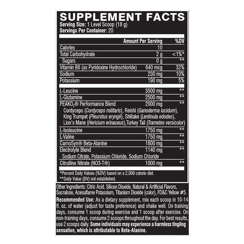 XTEND BCAA Elite 20 Servings Citrus Passion Fruit Best Price in UAE