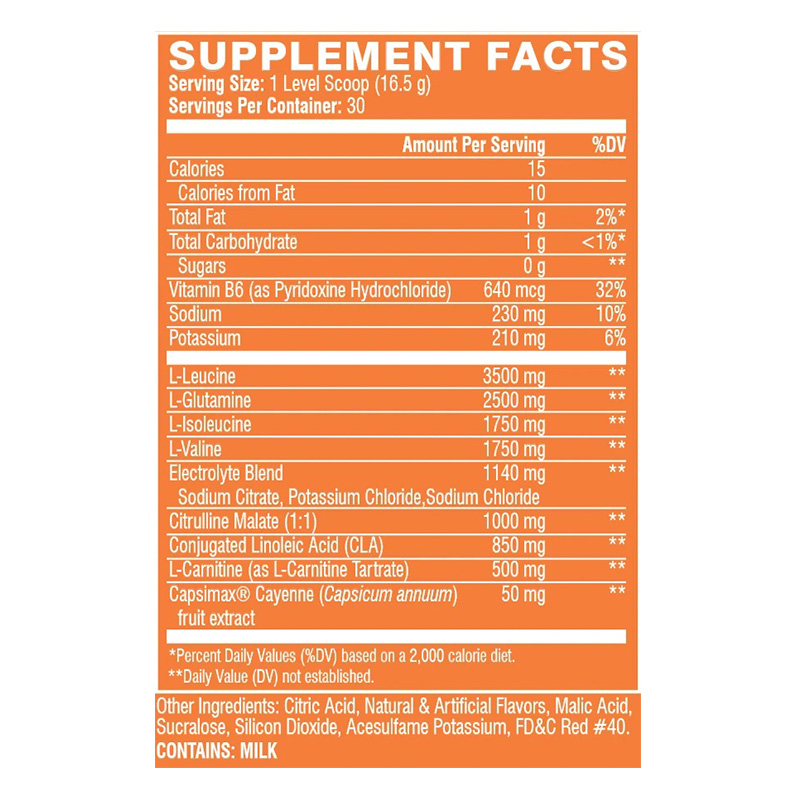 XTEND Ripped BCAA 30 Servings Strawberry Kiwi Splash Best Price in UAE