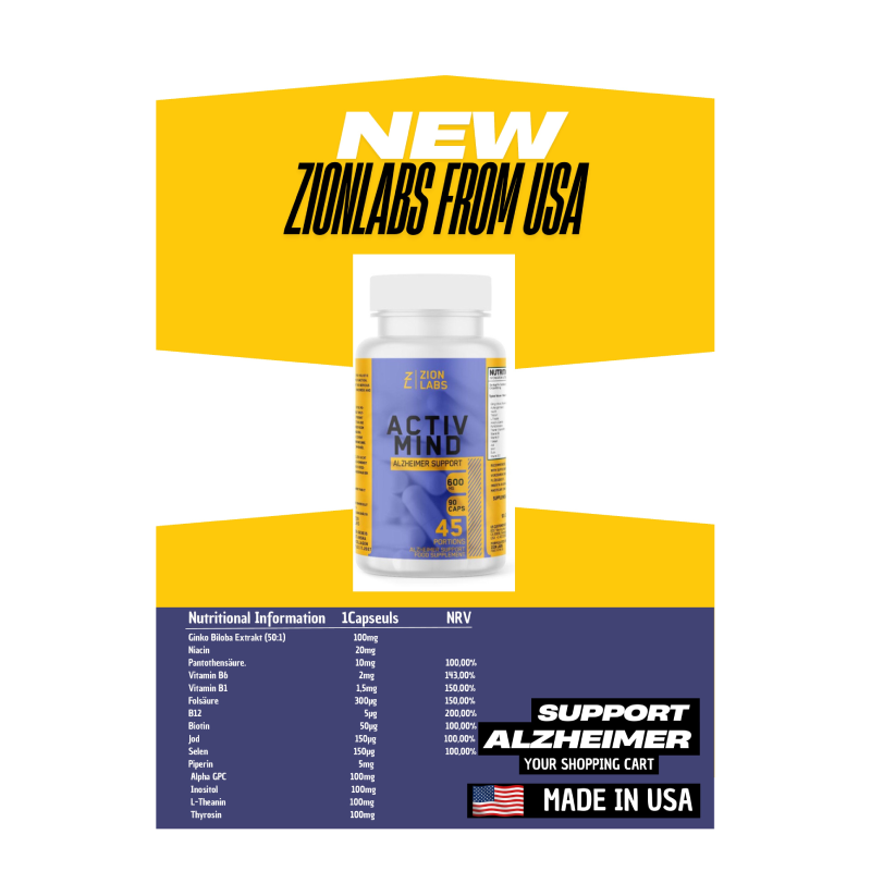 Zion Labs Activ Mind 60 Capsule Best Price in Dubai