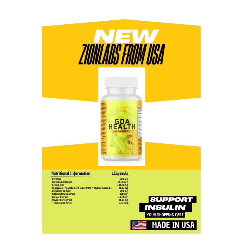 Zion Labs GDA Health 60 Caps Best Price in Dubai