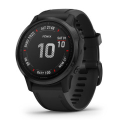 Garmin Fenix 6S Pro-Editions 42mm Black with Black Band Watch