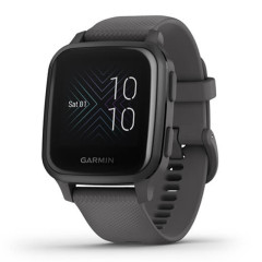 Garmin Venu Sq Slate Bezel With Shadow Grey Case Silicone Band 40 MM
