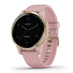 Garmin Vivoactive 4S-40Mm Dust Rose With Light Gold Hardware (010-02172-34)