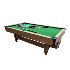 Marshal Fitness Green Top 9 ft. Coin Billiard Table -  MF-COIN BILLIARD 9ft