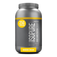 Natures Best ISOPure Zero Carb Protein 3 lb - Banana Cream