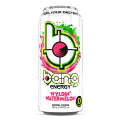 Bang Energy Drink 473 ml - Wyldin Watermelon 1 Box of 12 Cans