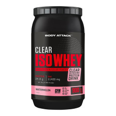 Body Attack Clear ISO Whey 900 g - Watermelon
