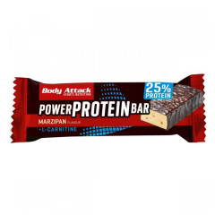 Body Attack Power Protein Bar 35 G 15 Bars in Box - Marzipan