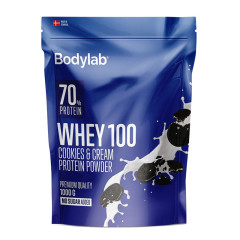 Bodylab Whey 100 1 KG - Cookies & Cream