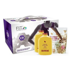 Forever Living Clean 9 with Ultra Chocolate Pouch