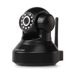 Foscam FC-FI9816PB Wireless IP Pan/Tilt HD Camera with Audio (Black)