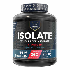 Gym Leader Whey Isolate Strawberry 66 Servings