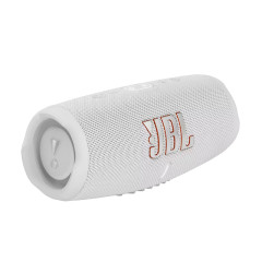 JBL Charge 5 Portable Waterproof Speaker with Powerbank - White