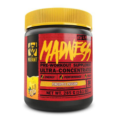 Mutant Madness Pre-Workout Intense Energy 30 Serving - Pineapple Passion