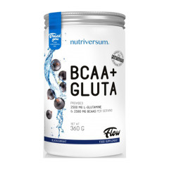 Nutriversum Flow BCAA + Gluta 360 G - Black Currant