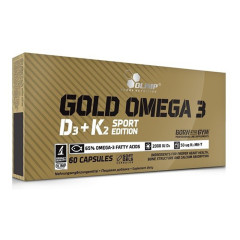 Olimp Gold Omega 3 D3 + K2 Sport Edition 60 Caps