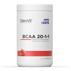 OstroVit BCAA 20-1-1 400 g - Creamy Strawberry