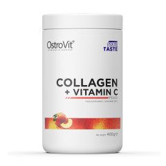 OstroVit Collagen + Vitamin C Peach 400 g