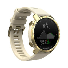 Polar Grit X Pro Premium Outdoor Watch S-L - Arctic Gold